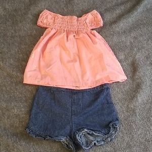 18 months 2 pc Park Bench Kids Outfit